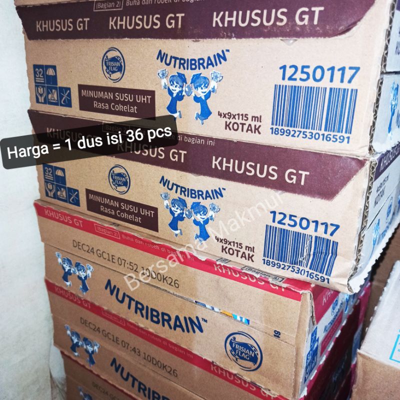 

New Frisian Flag Milky Nutribrain UHT 1 dus (36 pcs @115ml)