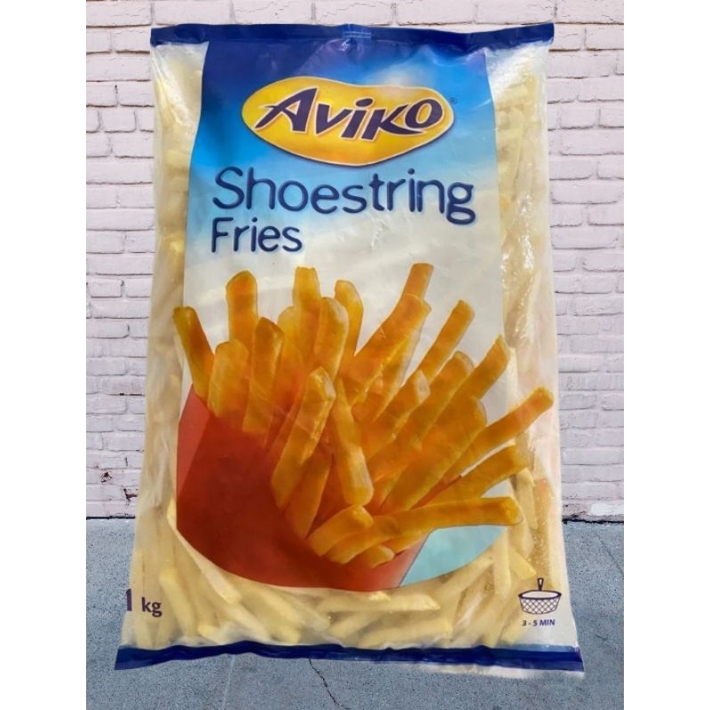 

RN_FROZEN - AVIKO Kentang goreng Shoestring berat isi Kemasan 1kg