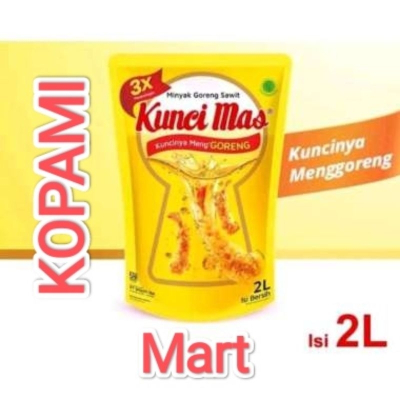 

Kunci Mas Minyak Goreng 2L Pouch EXP: Aman