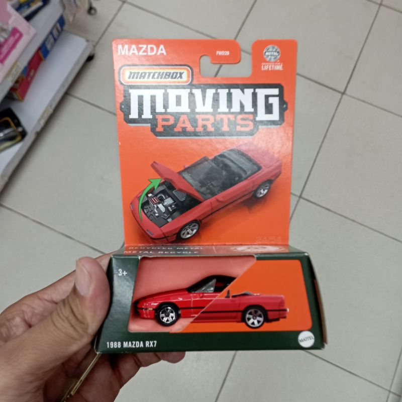 Matchbox Moving parts Mazda rx7