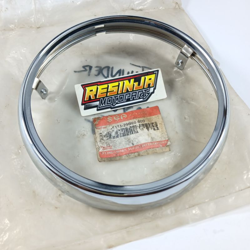 Ring Rim Lampu Depan Suzuki Thunder 125 Chrome Original Sgp 35111-29B60-000