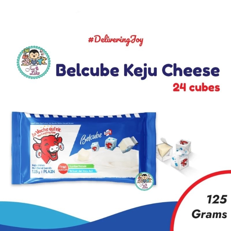 

BELCUBE Cheese Spread Keju (ED: Juni 2025) Mpasi Plain 24pcs, 12 pcs, 9pcs, 6pcs