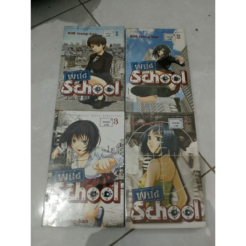 [Booked] Komik Wild School 1-4