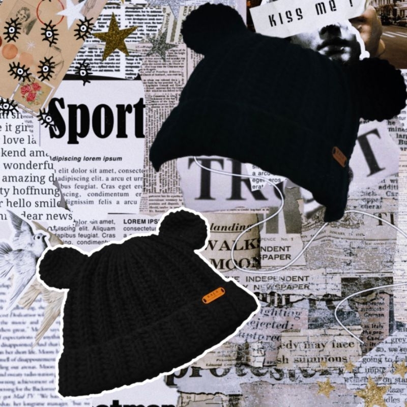 ｡ﾟ･kala beanie crochet nidaa♡‧₊˚