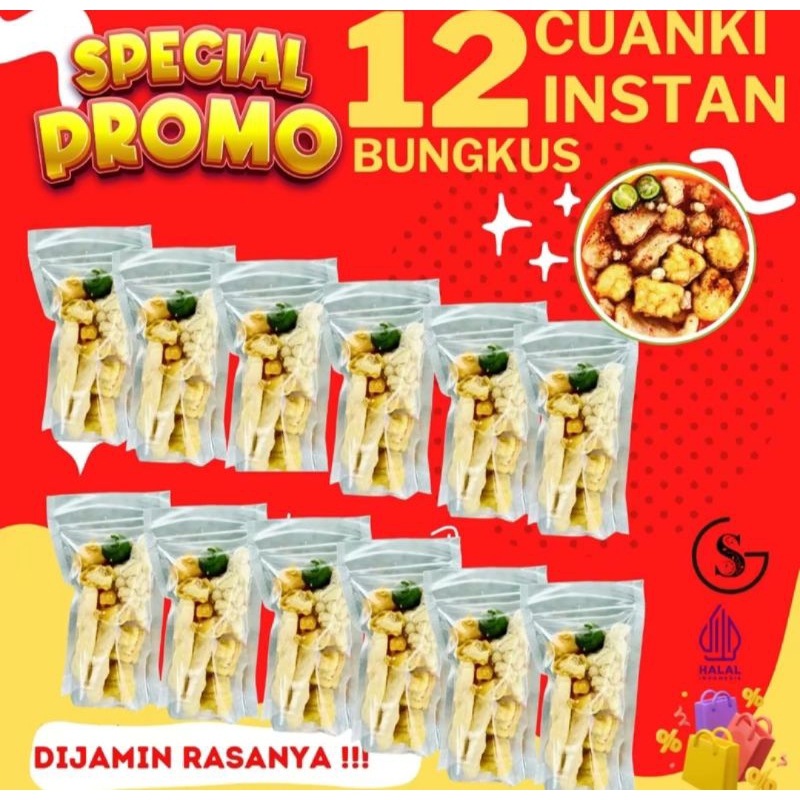 

paket cuanki isi 12 pcs