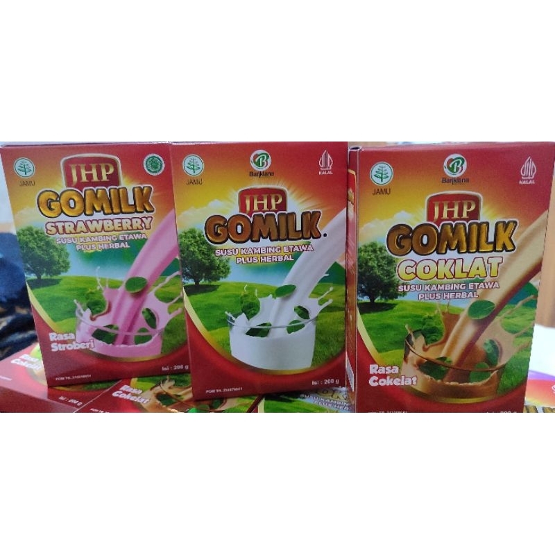 

Susu kesehatan Go Milk (Susu Kambing etawa + herbal)