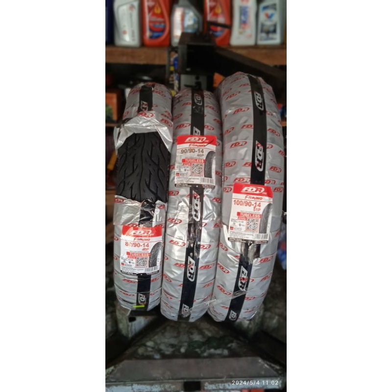 Ban Fdr Flemino ring 14 80/90 90/90 100/90 Tubles