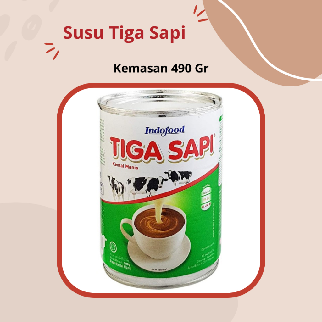 

SUSU KENTAL MANIS CAP TIGA SAPI 405 GR
