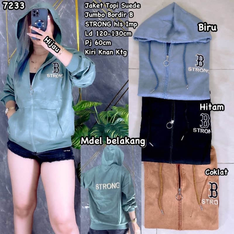 7233 JAKET JUMBO SUEDE IMPORT