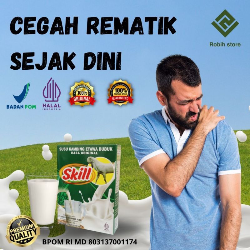 

CEGAH REMATIK SEJAK DINI MINUM SUSU KAMBING ETAWA SKILL 100% ORIGINAL