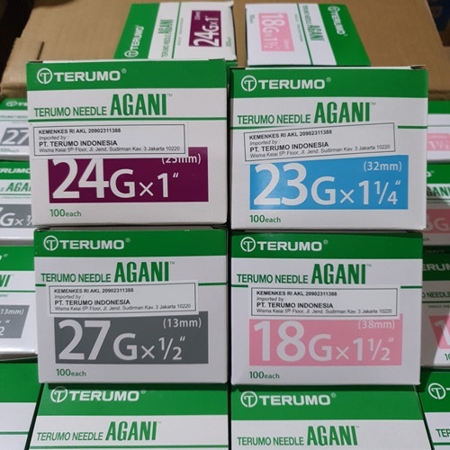 Terumo Agani / Needle Terumo agani / Jarum suntik Terumo agani isi 100