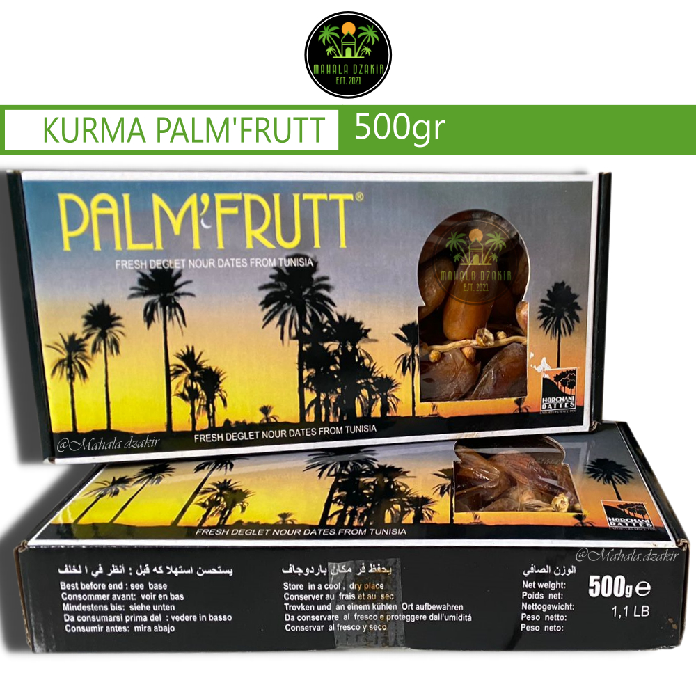 

kurma palm'frutt 500gr | kurma tunisia tangkai palm fruit