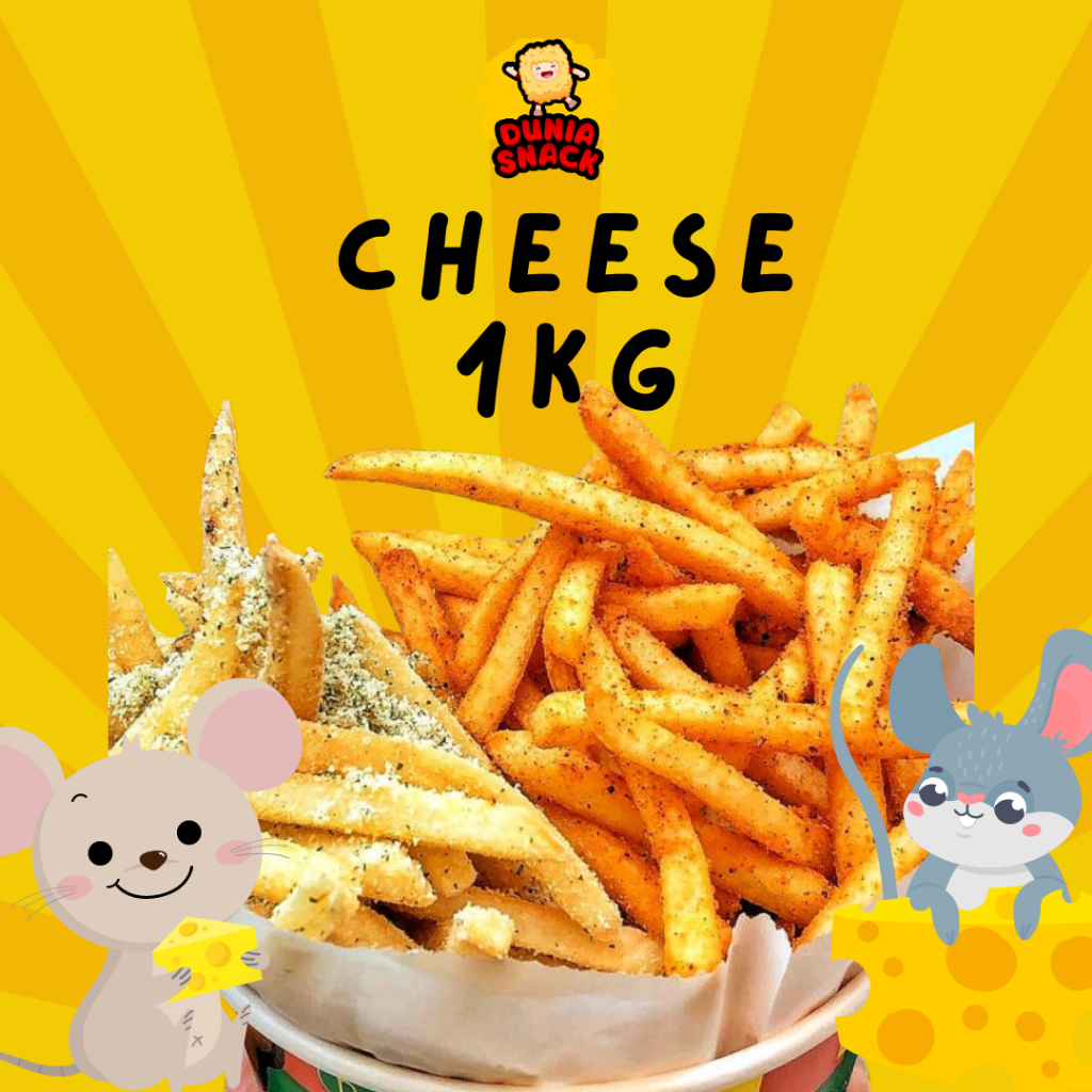 

BUMBU TABUR KENTANG GORENG RASA KEJU| BUMBU TABUR CHEESE 1KG