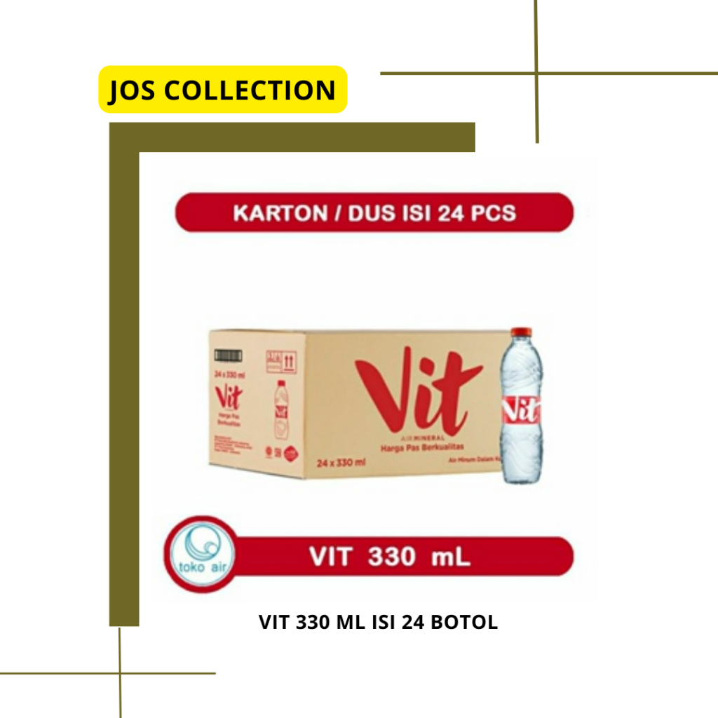 

VIT Air Mineral 330 ML Isi 24 Botol