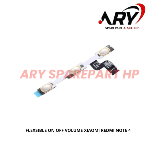 Flexible On Off Xiaomi Redmi Note 4