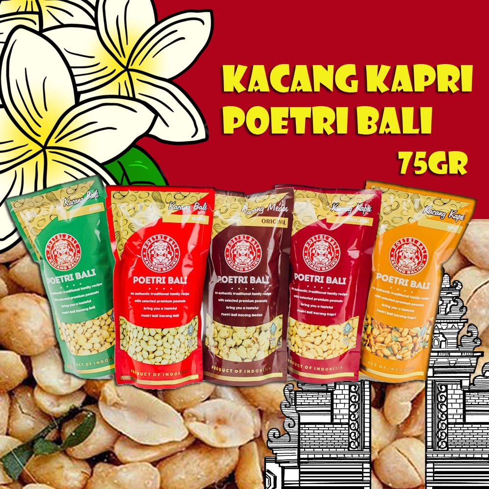 

KACANG KAPRI POETRI BALI 75gram / Kacang Baliku Kacang Kapri / Oleh-Oleh Khas Bali / Kacang Poetri Bali 75gram / Kacang Oleh-Oleh Bali