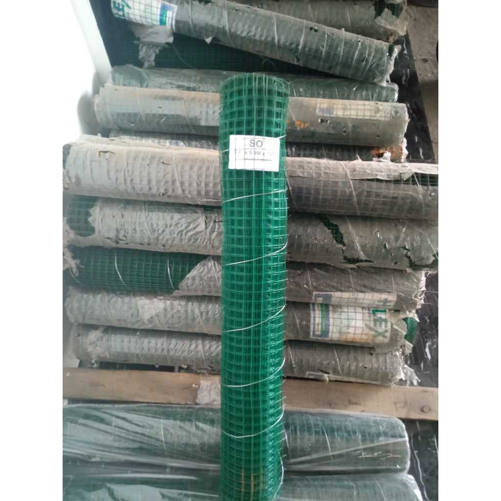 KAWAT LOKET PVC HIJAU TEBAL 1 MM