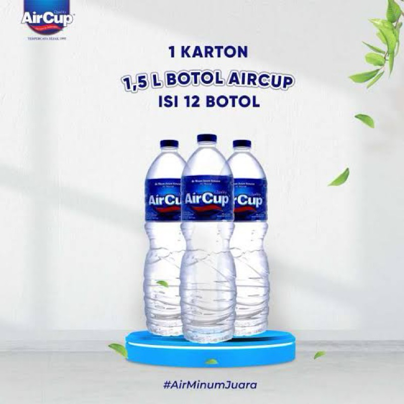 

Aircup Botol 1,5L / 1 Dus / 12 Pcs