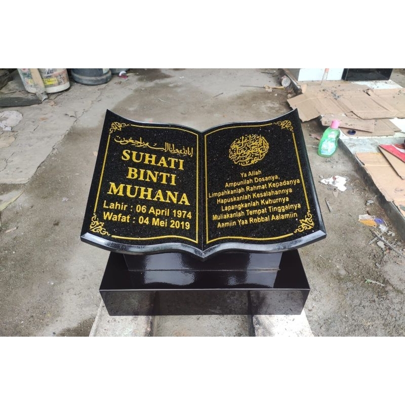 Batu Nisan Marmer type Buku