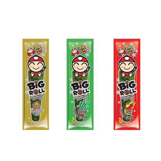 

Tao Kae Noi Big Roll Seaweed | Rumput Laut Roll | Grilled Seaweed Roll Tao Kae Noi Big Roll