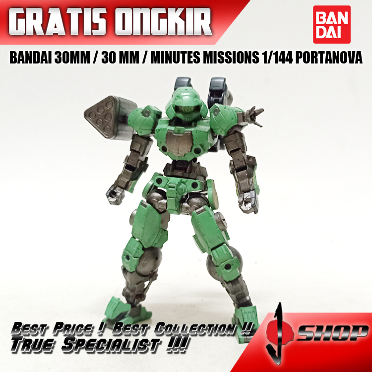 BANDAI 30MM - 30 MM - MINUTES MISSIONS 1/144 PORTANOVA CUSTOM (PAINTED) 30MM26