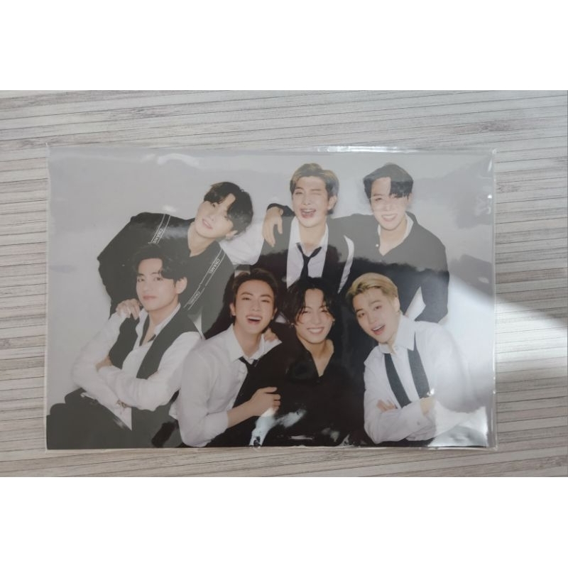 BTS New Year's Eve Weverse 2021 Postcard OT7