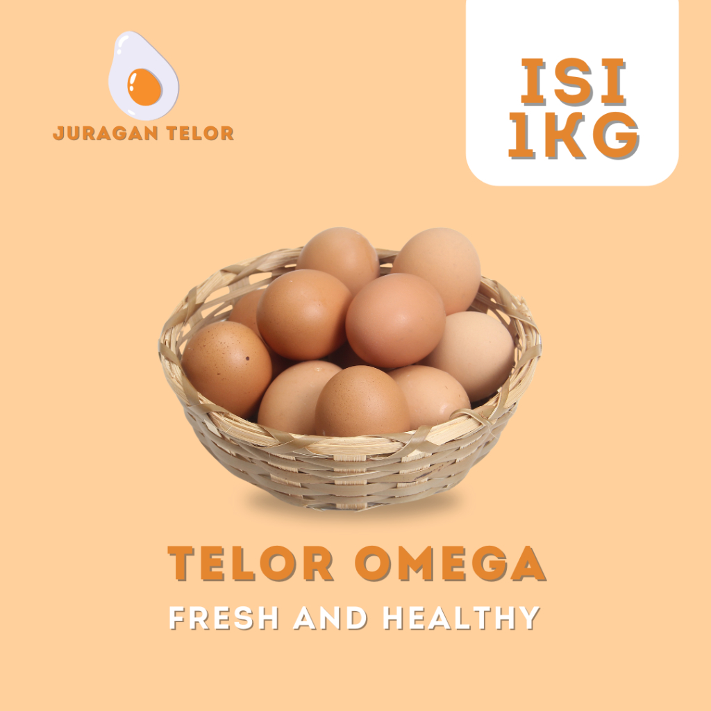 

Telur omega kaya manfaat untuk kesehatan isi 1 kg