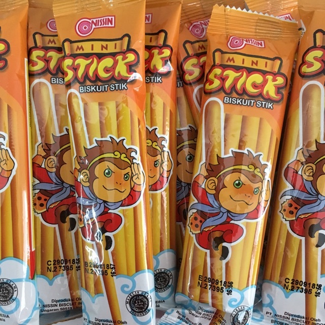 

10Pcs Nissin Mini Stick | Jajanan anak | Stick Mini