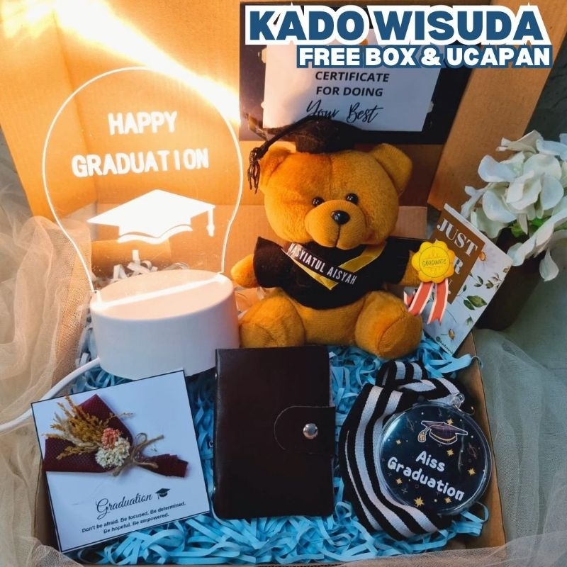 Hampers Wisuda Cowok Buket Wisuda / Hadiah Wisuda Graduation