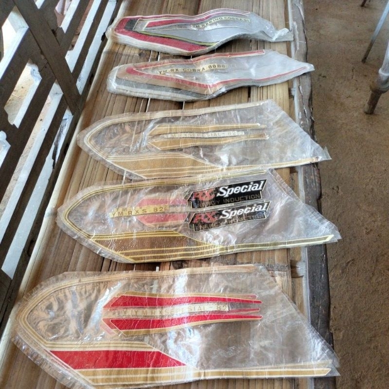 decal plisir sticker list yamaha rx king91 cobra88 rx special82 stok lawasan