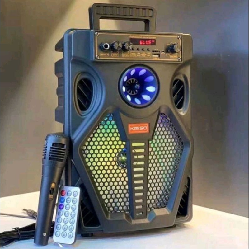 Speaker Bluetooth 8,5Inchi SQ-7807 Bonus Microphone /Speaker Wireless Radio fm/Salon Aktif Super Bas