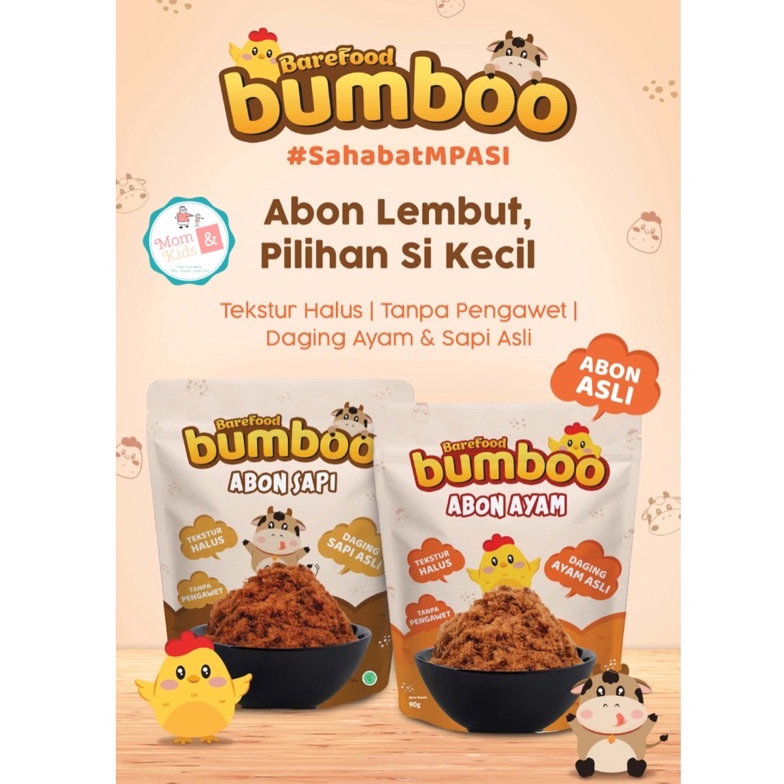 

BAREFOOD BUMBOO Abon Sapi Ayam 1gr MPASI Non MSG Beef Chicken Floss