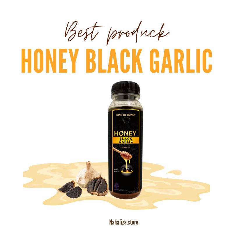 

Black garlic honey madu bawang hitam tunggal Lanang premium