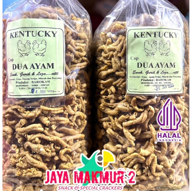 

termurah 1kg keripik usus ayam super