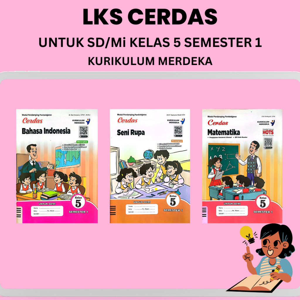 LKS Cerdas untuk SD/Mi Kelas 5 Semester 1 Kurikulum Merdeka