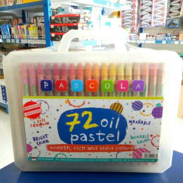 

KODE I7C3 Crayon Pascola Oil Pastel 72 warna