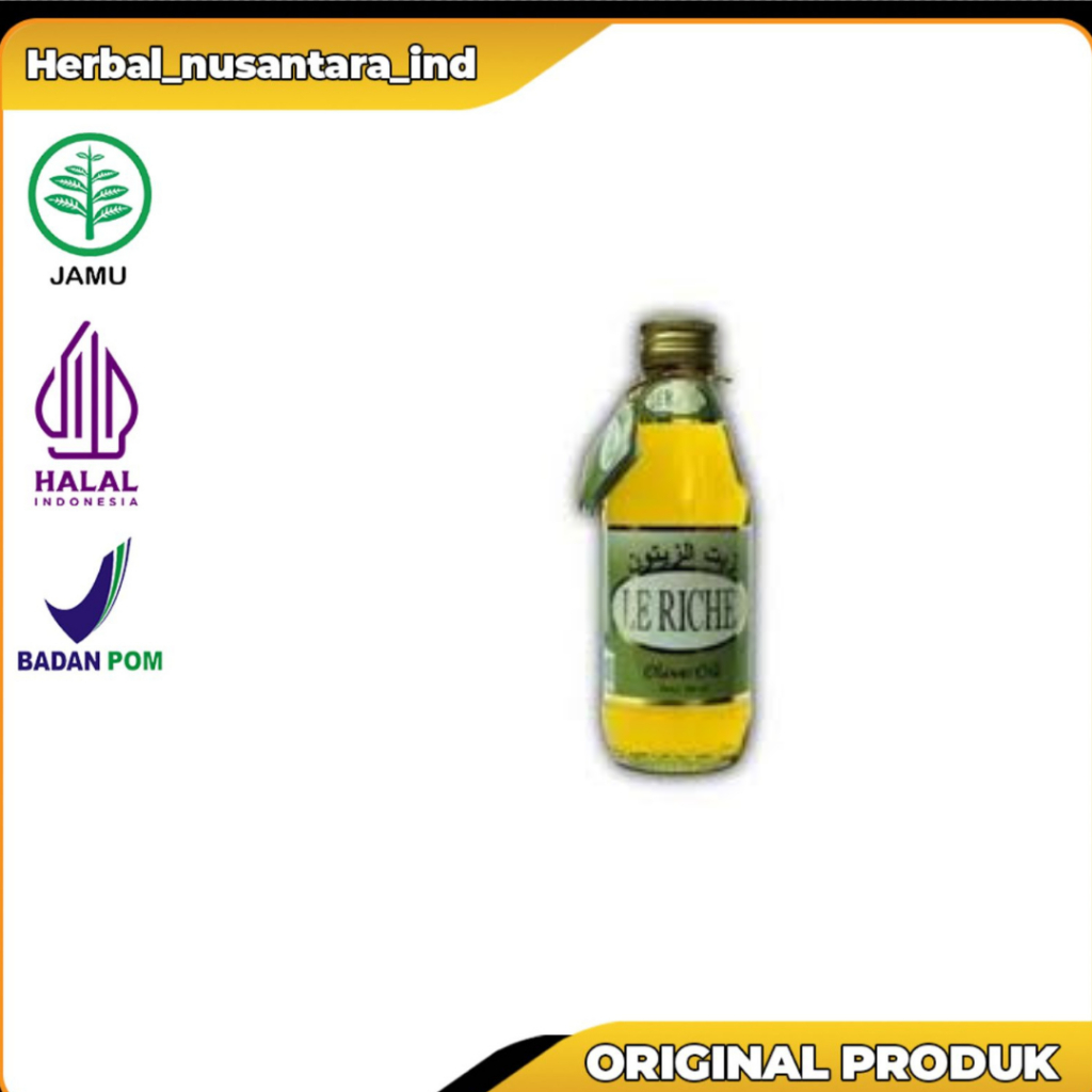 

MINYAK ZAITUN LE RICHE 300ML LERICHE OLIVE OIL 300 ML ORIGINAL LE RICHI LERICHE LERICHI NETT 300 ML