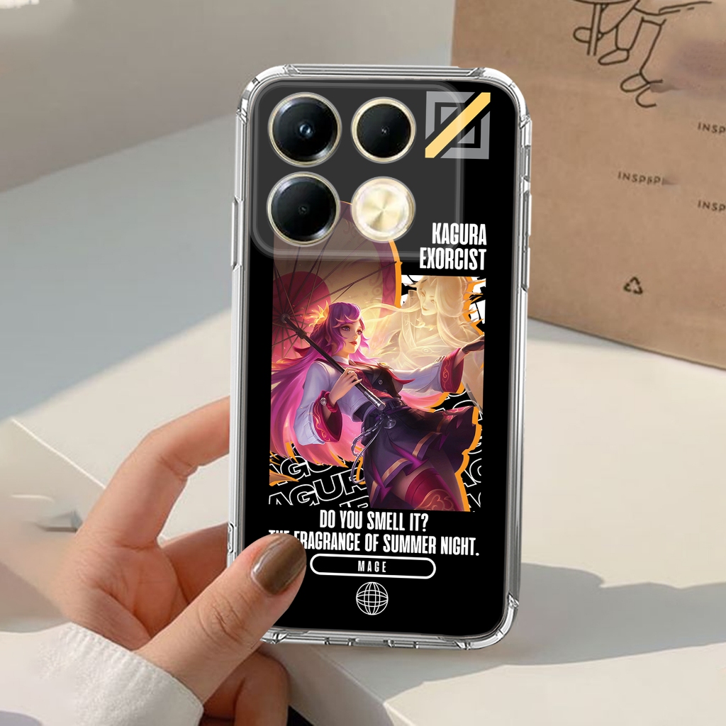 CASE INFINIX NOTE 40 - Casing INFINIX NOTE 40 PRO 5G Terbaru 2024 AERO STORE [ MOTIF 58 ] Silikon - 