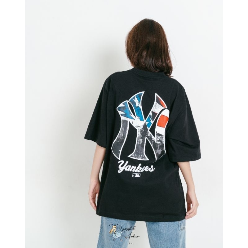 - BANGKOK MEDAN - KAOS OVERSIZE TEE NY COLOR / KAOS OVERSIZE TEE WANITA