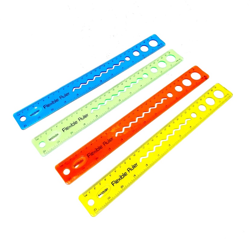 

ART B54F HARGA GROSIR PER 1LUSIN 12PCS PENGGARIS FLEXIBLE 3CM ANTI PATAH 4 WARNA