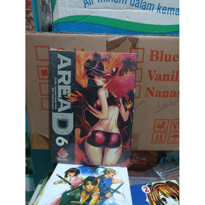 Komik Area D 6 segel / komik Area d vol 6 segel