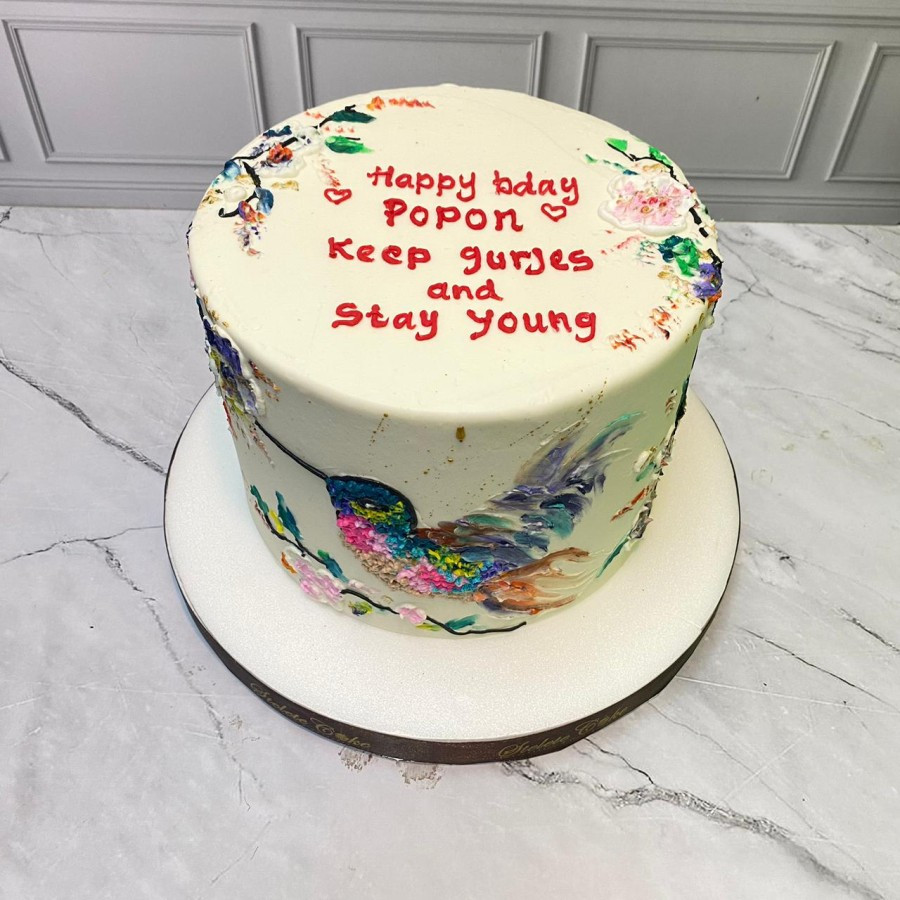 

Kue Ultah / Birthday Cake Tema Burung / Kue Ulang Tahun Costum