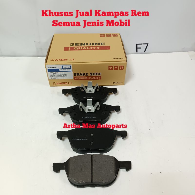 KAMPAS REM DEPAN FORD ECOSPORT TITANIUM BRAKE PAD ECOSPORT