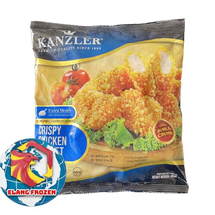 

Ready Stok Kanzler Crispy Chicken Nugget 45gr