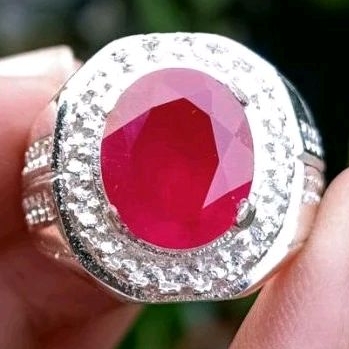 Cincin Batu Merah Siem Bangkok Super Top Quality