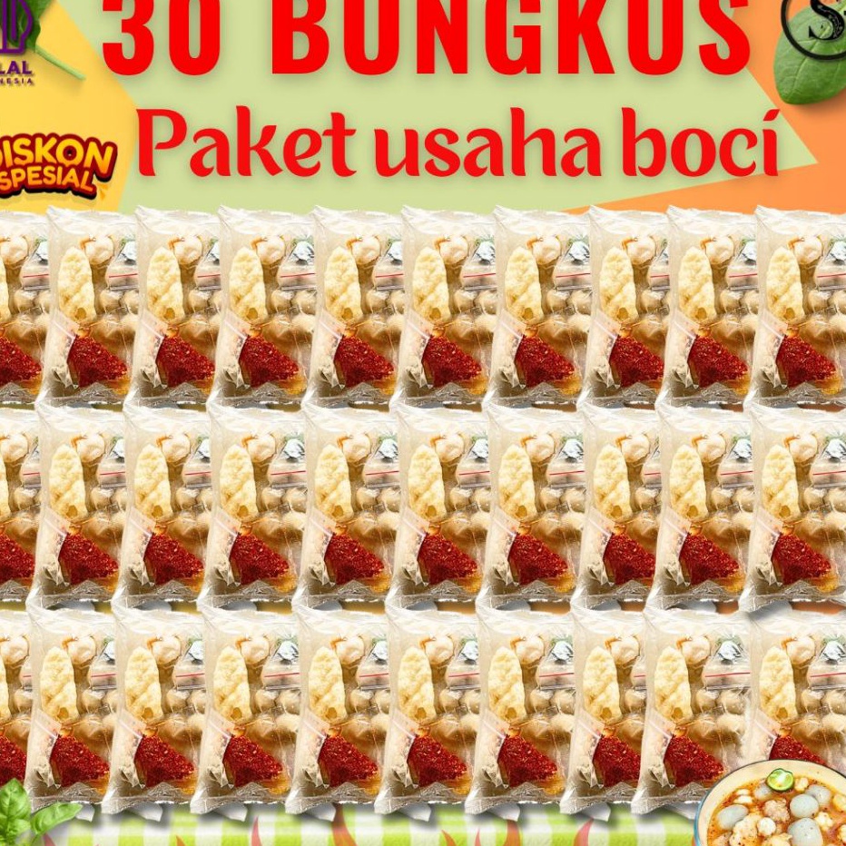 

3 BUNGKUS BASO ACI PAKET HEMAT USAHA HOTPOT INSTAN