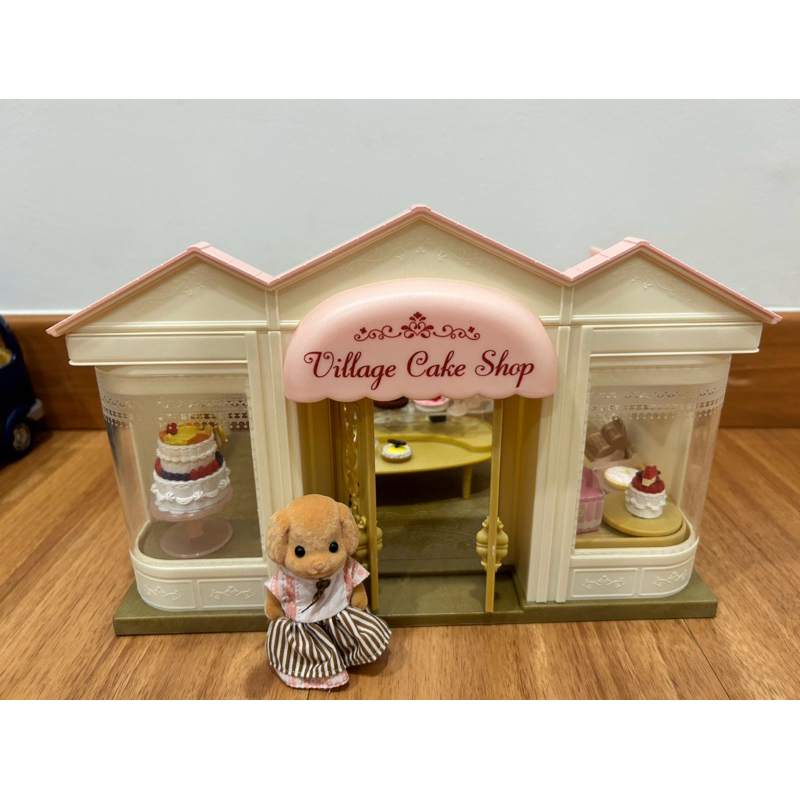 village cake shop sylvanian family ori second preloved lengkap
