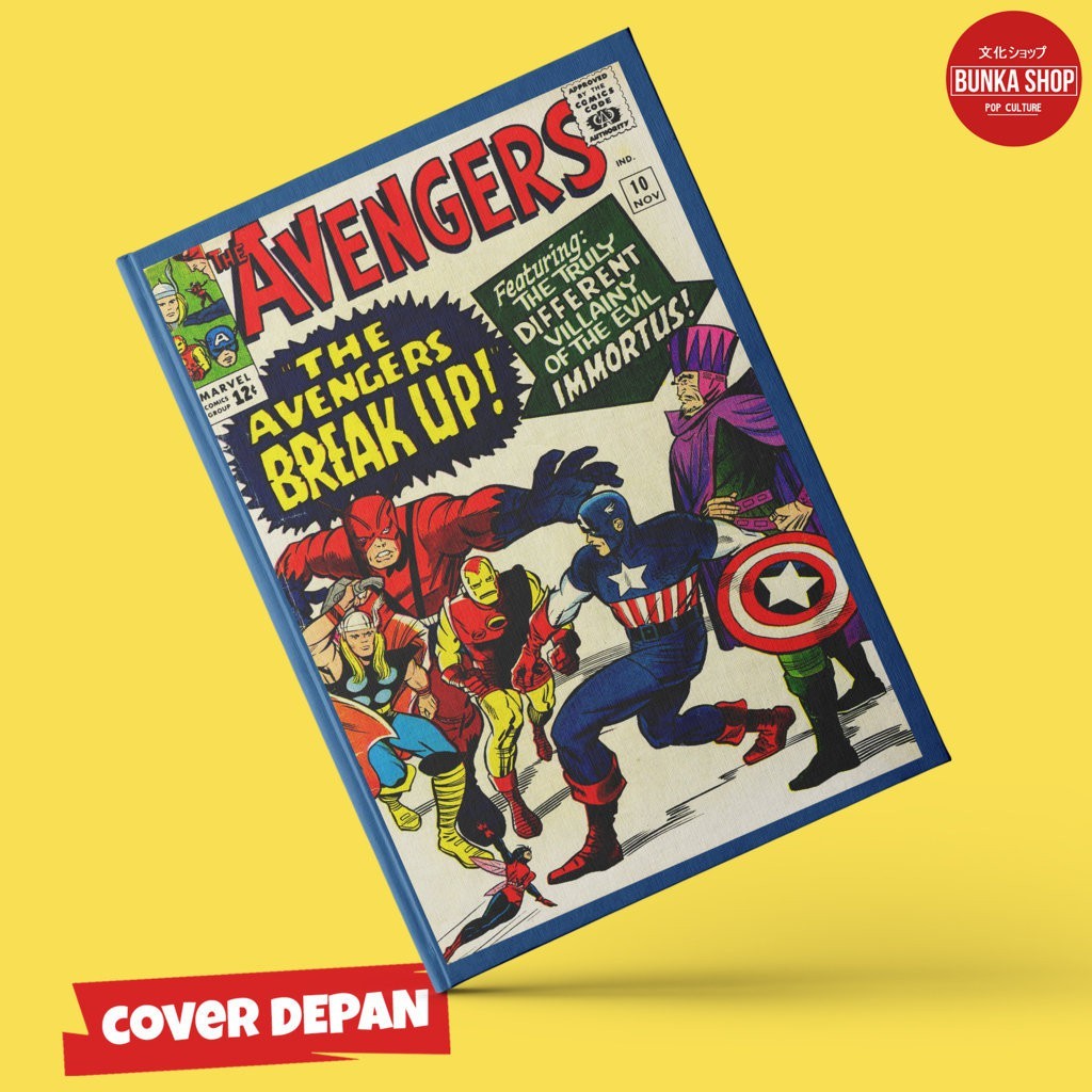 

Pocket Note Marvel Avengers D Hardcover A6 Buku Tulis Catatan Notes Agenda Planner Jurnal