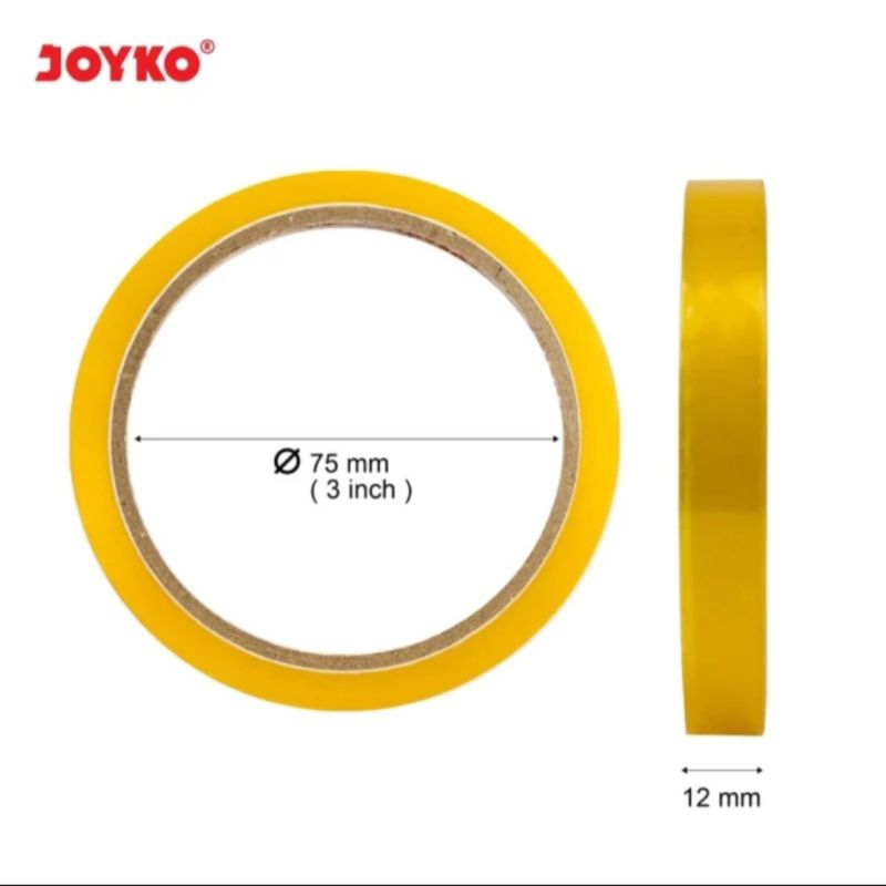 

Lakban Joyko Transparant 12mm x 45m