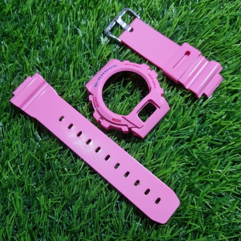 BNB BEZEL N STRAP GSHOCK G-SHOCK DW6900 DW-6900 DW6600 PINK GLOSSY